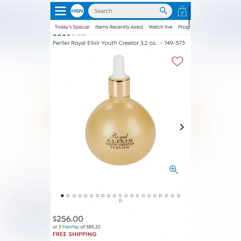 NEW Perlier Royal Elixir Youth Creator 3.2 Oz